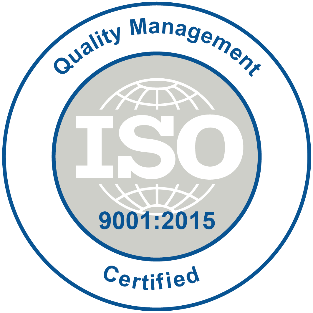ISO 9001:2015 Quality Management Certified